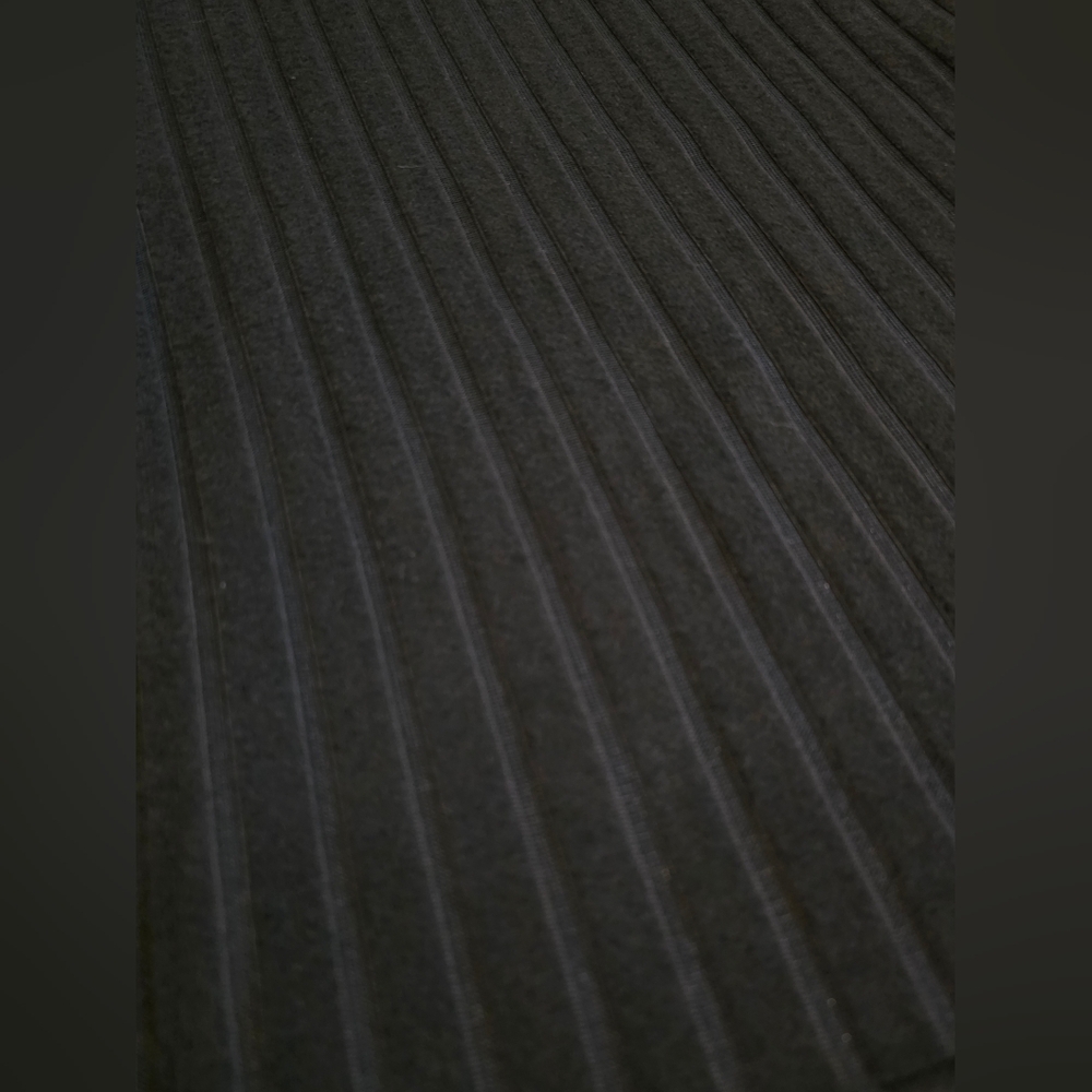 Black Ribbed Dress - Picture 4 of 8